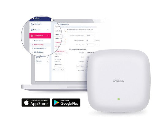 D-Link AX1800 Wi-Fi 6 Dual-Band PoE Access Point