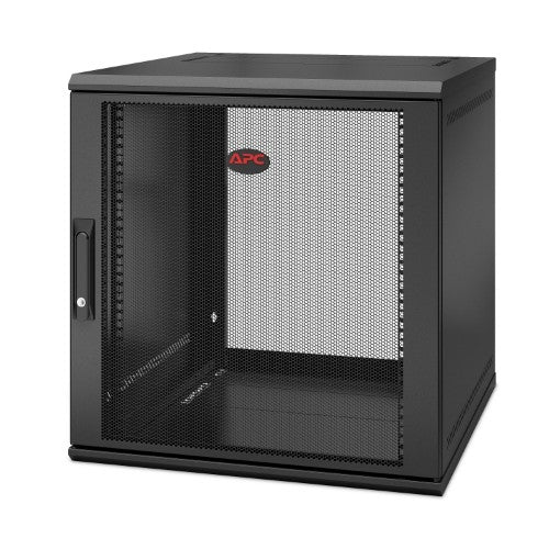 APC NetShelter WX AR112SH6 - 12U, 19 inch patch cabinet, Wall mount, Pre-assembled, 600MM deep