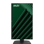 MSI Pro MP275QPG 27 Inch Monitor, QHD (2560 x 1440), 100Hz, IPS, 1ms, 2x HDMI 2.0b, 1x DP 1.2a output, Built-in Speakers, Anti-Glare, Anti-Flicker, Less Blue light, TÜV Certified, VESA, Kensington, 4-way adjustable stand, Black