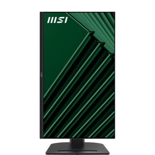 MSI PRO MP275PG 27 Inch Monitor, FHD (1920 x 1080), 100Hz, IPS, 1ms, 1x HDMI 1.4b, 1x DP 1.2a output, 1x D-Sub(VGA), Built-in Speakers, Anti-Glare, Anti-Flicker, Less Blue light, TÜV Certified, VESA, Kensington, 4-way adjustable stand, Black
