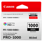 Canon 0545C001/PFI-1000MBK Ink cartridge black matt, 5.49K pages 80ml for Canon Pro 1000