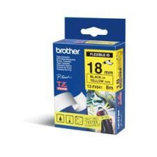 Brother TZE-FX641 DirectLabel black on yellow Laminat 18mm x 8m for Brother P-Touch TZ 3.5-18mm/36mm/6-18mm/6-24mm/6-36mm
