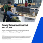 HP Zbook X G1i 16 inch Mobile Workstation PC Wolf Pro Security Edition - Data Science Intel Core Ultra 7 225H 40.6 cm (16") 2.5K 32 GB DDR5-SDRAM 1 TB SSD NVIDIA RTX PRO 500 Blackwell Wi-Fi 7 (802.11be) Windows 11 Pro AI Workstation, AI PC Silver
