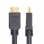 StarTech.com 50ft (15m) Active HDMI 2.0 Cable, CMP, Plenum Rated, High Speed HDMI Cable, 4K 60Hz, HDR10/HDCP 2.2/ARC, CMP In Wall HDMI Cord