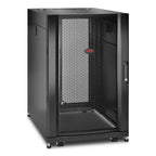 APC NetShelter SX, Server Rack Enclosure, 18U, Black, 925H x 600W x 900D mm