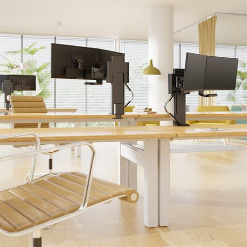 Ergotron TRACE 45-631-224 monitor mount / stand 68.6 cm (27") Desk Black