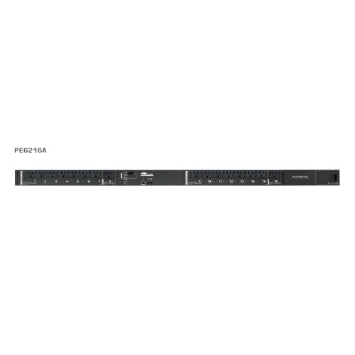 ATEN 16A 16 Outlet Switched Bank Metered PDU + Free Eco PDU Manager Software