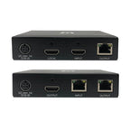 Tripp Lite B127A-111-BHTH HDMI over Cat6 Extender Kit, Transmitter and Receiver with Repeater, 4K 60Hz, 4:4:4, IR, HDR, PoC, 230 ft., TAA