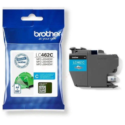 Brother LC-462C Ink cartridge cyan, 550 pages ISO/IEC 19752 for Brother MFC-J 2340