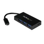StarTech.com 4-Port USB-C Hub - USB-C to 1x USB-C and 3x USB-A - USB 3.0 Hub - 5Gbps - TAA