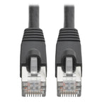 Tripp Lite N262-006-BK Cat6a 10G Snagless Shielded STP Ethernet Cable (RJ45 M/M), PoE, Black, 6 ft. (1.83 m)
