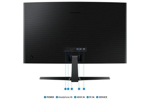 Samsung LS27D366GAU computer monitor 68.6 cm (27") 1920 x 1080 pixels Full HD LCD Black