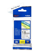 Brother TZE-241 DirectLabel black on white Laminat 18mm x 8m for Brother P-Touch TZ 3.5-18mm/36mm/6-18mm/6-24mm/6-36mm