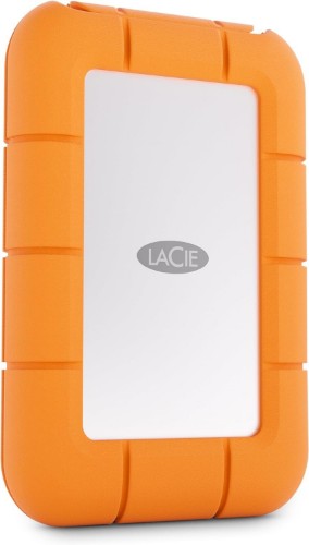 LaCie STMF4000400 external solid state drive 4 TB USB Type-C USB 3.2 Gen 2x2 Grey, Orange