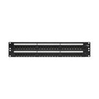 Tripp Lite N252-048 48-Port Cat6 Patch Panel - UTP, 110 Punch Down, RJ45, 2U, TAA