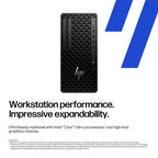 HP Z1 Tower G1i Desktop PC Wolf Pro Security Edition Intel Core Ultra 7 265 32 GB DDR5-SDRAM 1 TB SSD NVIDIA RTX A1000 Windows 11 Pro Workstation AI Workstation, AI PC Black