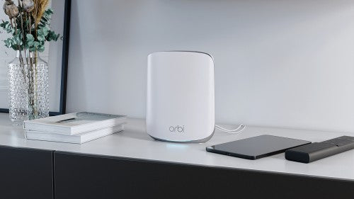 NETGEAR Orbi RBS350 AX1800 WiFi 6 Dual-band Mesh System satelite Dual-band (2.4 GHz / 5 GHz) Wi-Fi 5 (802.11ac) White 2 Internal