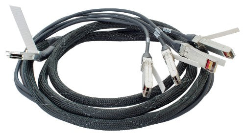 HPE BladeSystem c-Class 40G QSFP+ to 4x10G SFP+ 3m Direct Attach Copper Splitter Cable