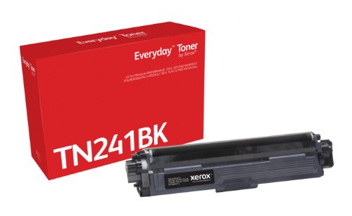 Everyday™ Black Toner by Xerox compatible with Brother TN241BK, Standard capacity