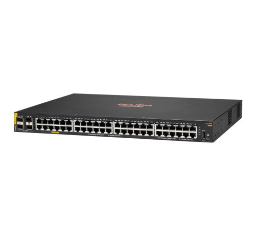 HPE Aruba Networking CX 6000 48G Class4 PoE 4SFP 370W Managed L3 Gigabit Ethernet (10/100/1000) Power over Ethernet (PoE) 1U