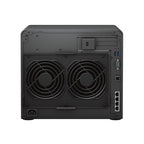Synology DiskStation DS2422+ NAS Desktop Ryzen Embedded V1500B 4 GB DDR4 72 TB HDD DiskStation Manager Black