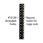 Tripp Lite SRW6UG SmartRack 6U Low-Profile Switch-Depth Wall-Mount Mini Rack Enclosure with Clear Acrylic Window