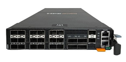 HPE Storage DCN 18p SFP28 25GbE 4p QSFP28 100GbE Connector to Power Half Width Sw H-series SN8325H