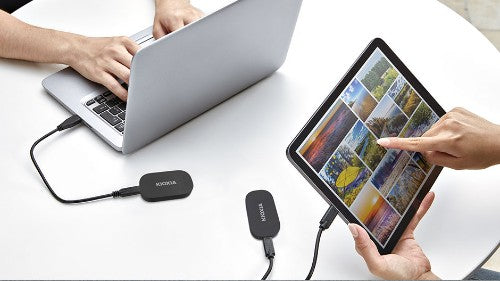 Kioxia Exceria Plus G2 500 GB USB Type-C 3.2 Gen 2 (3.1 Gen 2) Black