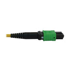 Tripp Lite N390-02M-4S-AP 40/100/400G Singlemode 9/125 OS2 Breakout Fiber Optic Cable (12F MTP/MPO-APC to 4x Duplex SN-UPC F/M), LSZH, Yellow, 2 m (6.6 ft.)