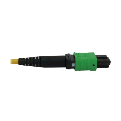 Tripp Lite N390-02M-4S-AP 40/100/400G Singlemode 9/125 OS2 Breakout Fiber Optic Cable (12F MTP/MPO-APC to 4x Duplex SN-UPC F/M), LSZH, Yellow, 2 m (6.6 ft.)