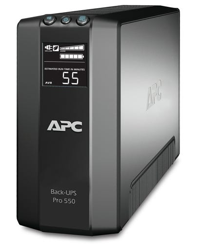 APC Back-UPS Pro uninterruptible power supply (UPS) Line-Interactive 0.55 kVA 330 W 6 AC outlet(s)