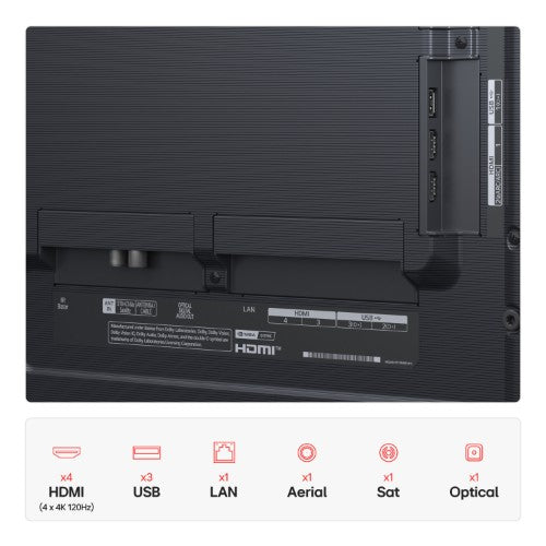 LG OLED55G54LW.AEK TV 139.7 cm (55") 4K Ultra HD Smart TV Wi-Fi Metallic