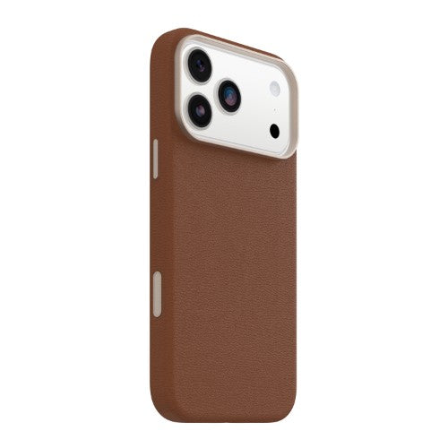 OtterBox Symmetry Cactus Leather Series for Apple iPhone 17 Pro Max, Desert Saddle