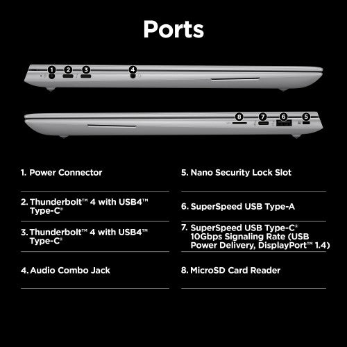 HP ZBook Studio G11 Intel Core Ultra 7 155H Mobile workstation 40.6 cm (16") WUXGA 32 GB DDR5-SDRAM 1 TB SSD NVIDIA RTX 1000 Ada Wi-Fi 7 (802.11be) Windows 11 Pro AI Workstation, AI PC
