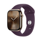 Apple MXLT3ZM/A smart wearable accessory Band Plum colour Fluoroelastomer