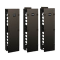 Tripp Lite SRCABLEVRT6 SmartRack 6-in. (15.24 cm) Wide High Capacity Vertical Cable Manager - Double finger duct with cover
