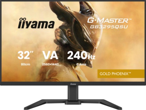 iiyama G-MASTER Conquer every frame with the 32″ QHD GB3295QSU