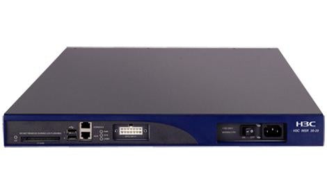 HPE MSR30-20 wired router Gigabit Ethernet Black, Blue