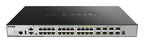 D-Link 24-Port L3 Stackable Managed Gigabit Switch including 4 x 1000BaseT/SFP & 4 x 10GE SFP+