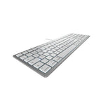 CHERRY KC 6000C FOR MAC keyboard Universal USB QWERTY US English Silver