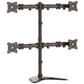 StarTech.com Quad-Monitor Desktop Stand - Articulating - For up to 27" (17.6lb/8kg) Displays