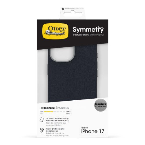 OtterBox Symmetry Cactus Leather Series for Apple iPhone 17, Riverside