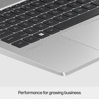 HP ProBook 450 G10 Intel® Core™ i5 i5-1335U Laptop 39.6 cm (15.6") Full HD 8 GB DDR4-SDRAM 256 GB SSD Wi-Fi 6E (802.11ax) Windows 11 Pro Silver