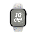 Apple MYL53ZM/A smart wearable accessory Band Platinum Fluoroelastomer
