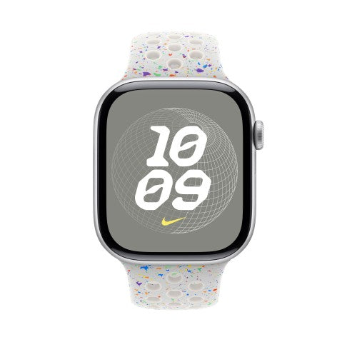 Apple MYL43ZM/A smart wearable accessory Band Platinum Fluoroelastomer