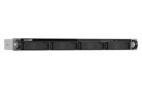 QNAP TS-433eU NAS Rack (1U) Cortex-A Cortex-A55 4 GB 0 TB QNAP Turbo System Black