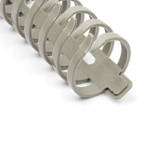 StarTech.com Flexible Cable Management Raceway Spine Vertebrae, 1-1/8"(29mm)W x 1"(25mm)H - 20"(0.5m) length, Nylon 66 Network Cable/Power Cord Hider Kit, Wall Wire Duct System, UL Listed