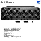 HP Z2 SFF G1i Intel Core Ultra 7 265 32 GB DDR5-SDRAM 1 TB SSD NVIDIA RTX A400 Windows 11 Pro Workstation AI Workstation, AI PC Black