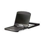 ATEN 1U Short Depth USB VGA Single Rail LCD