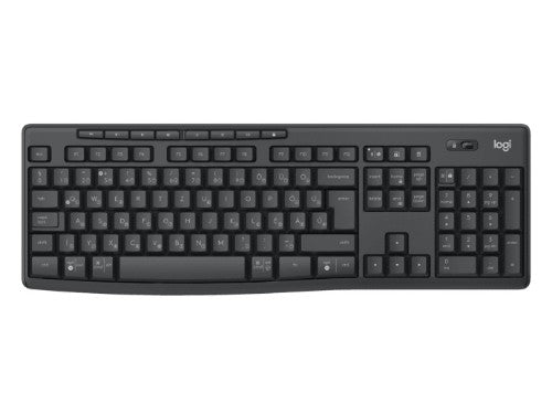 Logitech MK370 Combo for Business keyboard Mouse included Office RF Wireless + Bluetooth QWERTY Portuguese Graphite